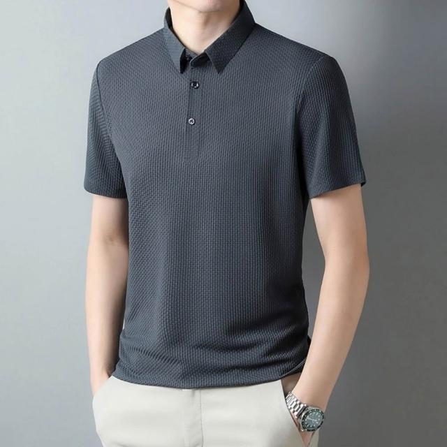【巴黎精品】極速出貨 POLO衫男短袖上衣男裝襯衫男短袖T恤(高爾夫球衫吸濕排汗男襯衫a1ff39)