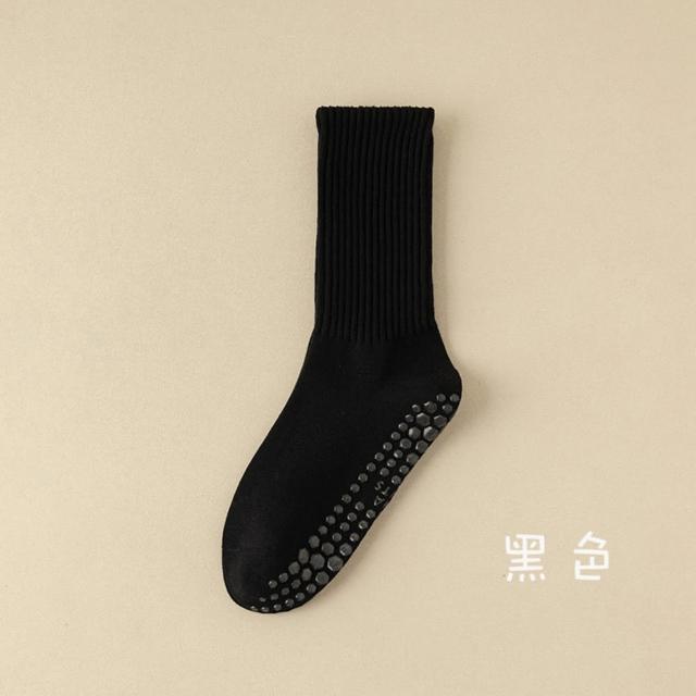 專業防滑運動透氣瑜伽襪(防臭 防脫襪口 止滑 皮拉提斯 瑜珈 莫蘭迪色 女生)
