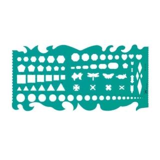 【徠福】美術定規160x330x0.5mm /片 TP-71A