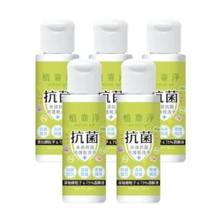 【SPOTLESS 植靠淨】水感抗菌防護乾洗手5入組(35ml/入)