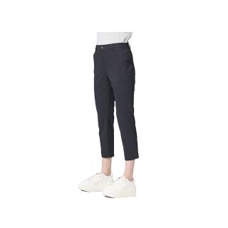 【Wildland 荒野】女彈性solid point抗UV八分褲-S-2L-黑色-0B21333-54(女裝/褲子/運動褲/直筒褲)