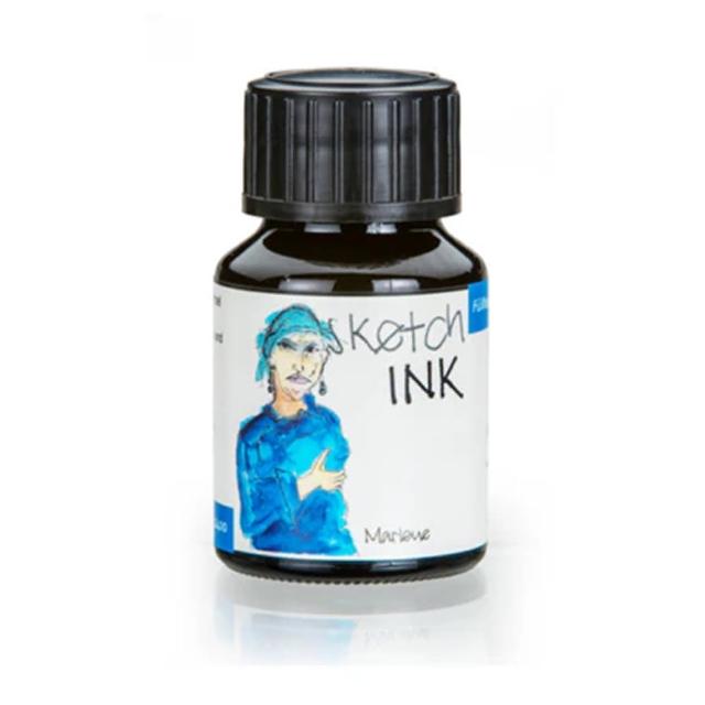 【德國 ROHRER & KLINGNER】Sketch Ink 速寫防水墨水》50ml
