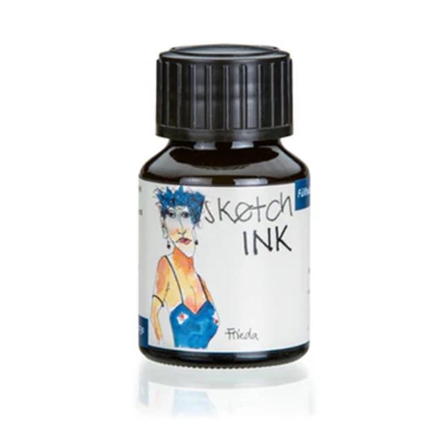 【德國 ROHRER & KLINGNER】Sketch Ink 速寫防水墨水》50ml