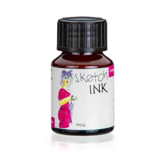 【德國 ROHRER & KLINGNER】Sketch Ink 速寫防水墨水》50ml
