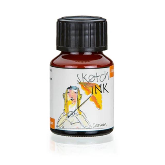 【德國 ROHRER & KLINGNER】Sketch Ink 速寫防水墨水》50ml