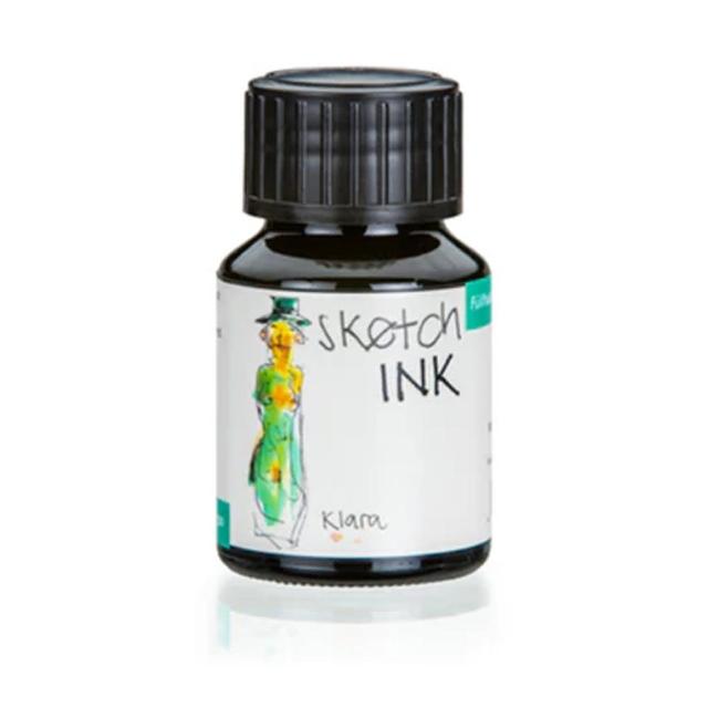 【德國 ROHRER & KLINGNER】Sketch Ink 速寫防水墨水》50ml