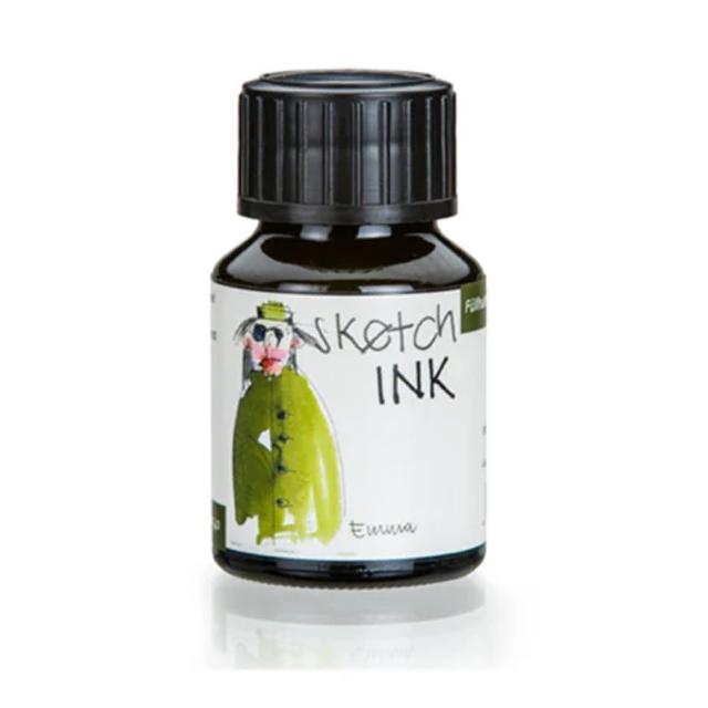 【德國 ROHRER & KLINGNER】Sketch Ink 速寫防水墨水》50ml