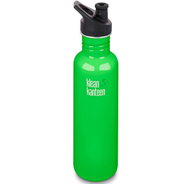 【Klean Kanteen】經典不鏽鋼冷水杯(800ml 附運動帽防塵罩)