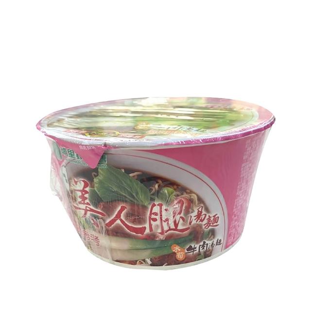 【埔里鎮農會】12碗/箱 美人腿湯麵泡麵(口味任選)