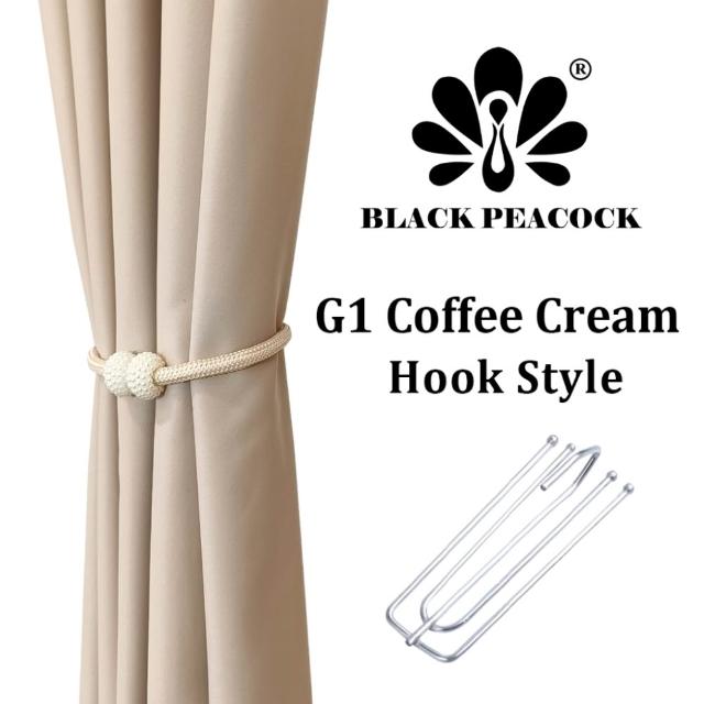 【BLACK PEACOCK 黑孔雀】純色遮光窗簾單片寬150*高160CM-1片入(遮光窗簾 半腰窗簾 門簾 風水簾 多色可選)