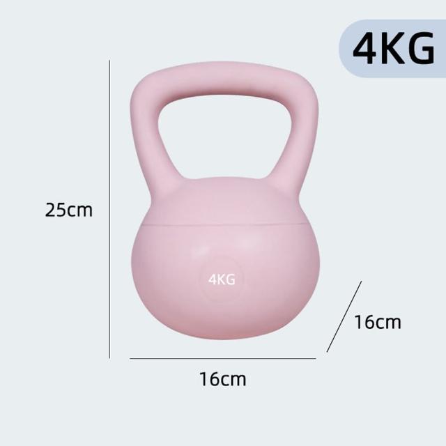 【小不記】居家健身壺鈴 4kg/組(軟壺鈴 重訓 核心訓練 競技壺鈴)