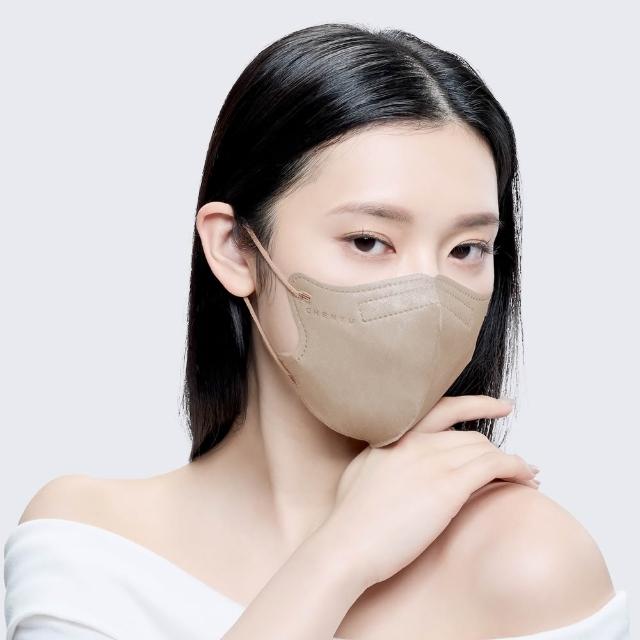 【辰昱】辰昱3D不脫妝醫療口罩_30入單片裝/盒(無鼻樑壓條/敏感肌首選/小臉/不沾妝/隨身包裝)