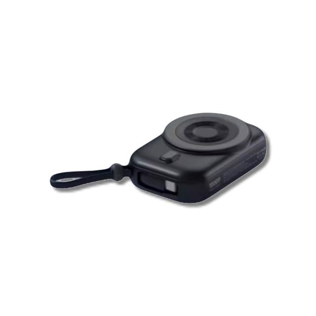 【HANG】PDC 無線磁吸行動電源 10000mAh(20W PD+QC 快充 自帶線 充電盤)