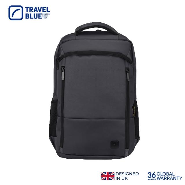 【Travel Blue 藍旅】城市探索款 商務後背包-黑/海軍藍/灰 筆電包/防水包 電腦包/大容量背