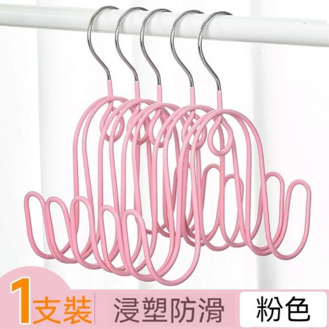 【Dagebeno荷生活】加厚材質防滑不易生鏽鞋架 結實耐用底部掛圈曬鞋掛架(8入)