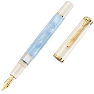 【Pelikan】百利金 M200 粉彩藍 鋼筆(送原廠4001大瓶裝墨水&手提袋)