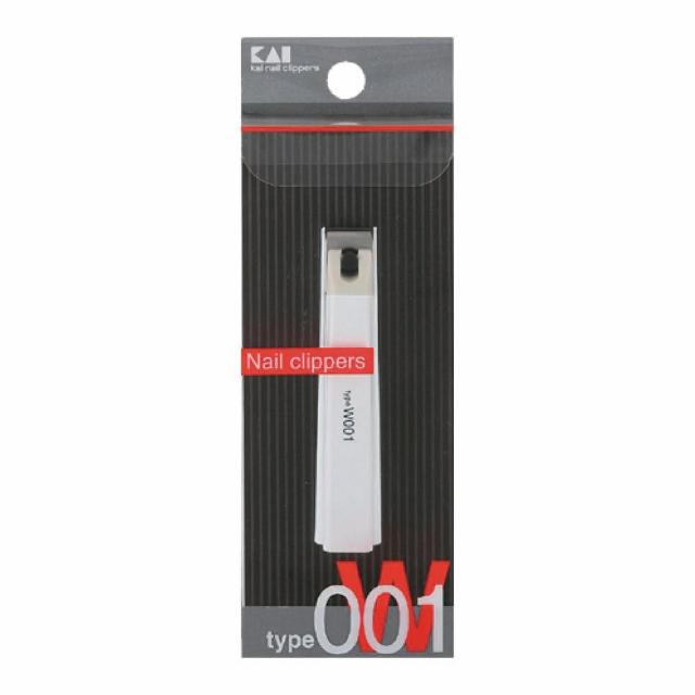 【KAI 貝印】日本 typeW001 平口指甲剪-S(指甲刀/平輸商品)