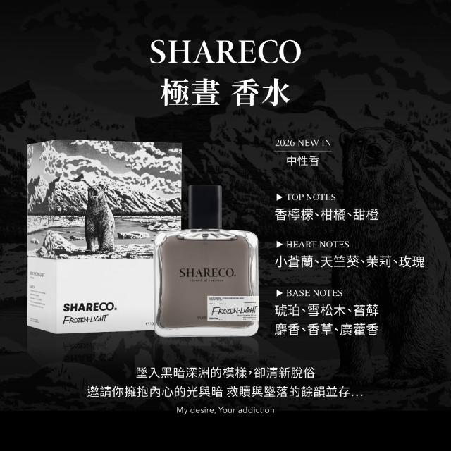 【SHARECO】2026 新款香水100ml(多款任選)