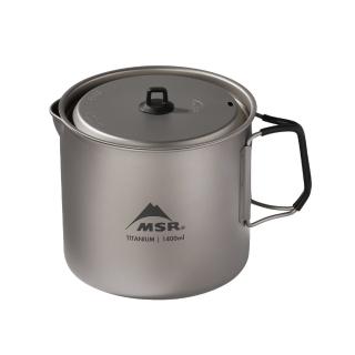 【MSR】Titan 鈦金鍋 1400ml(輕便的打包性能和高性能鈦金屬)