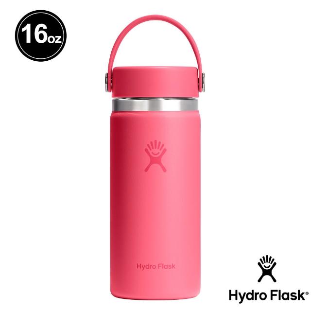 【Hydro Flask】16oz/473ml 寬口 提環 保冰 保溫瓶 多色可選(超強保冰 方便攜帶 無毒 重視食安)