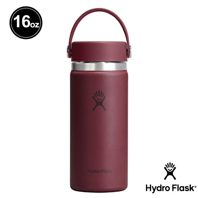 【Hydro Flask】16oz/473ml 寬口 提環 保冰 保溫瓶 多色可選(超強保冰 方便攜帶 無毒 重視食安)