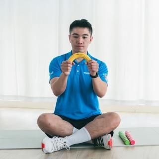 【Fun Sport】好倍健扭力棒-暖情紅-重-送吉力橘握力球(能量拍打棒☆按摩棒 復健棒 拍痧棒 益肌棒)