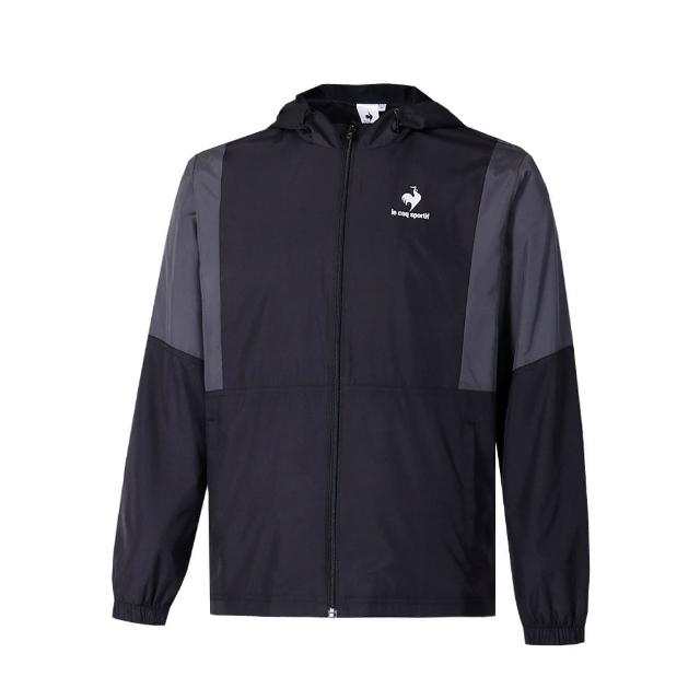 【LE COQ SPORTIF 公雞】防潑水運動基礎防風外套 男女款-4色-LWU61791_LWU62791