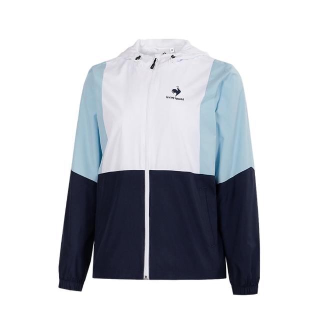 【LE COQ SPORTIF 公雞】防潑水運動基礎防風外套 男女款-4色-LWU61791_LWU62791