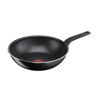 【Tefal 特福】momo獨家 法國製水星系列28CM不沾鍋炒鍋