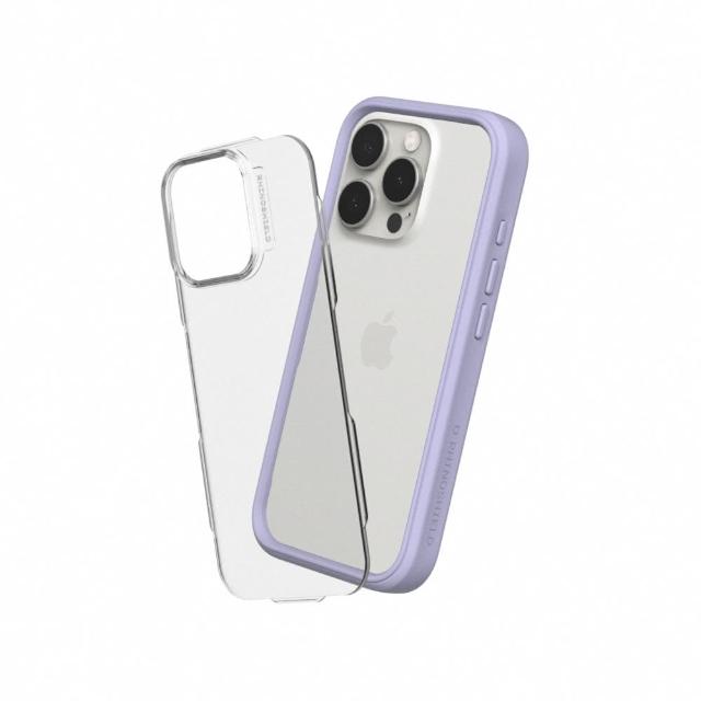【RHINOSHIELD 犀牛盾】iPhone 16 Pro 6.3吋 Mod NX 邊框背蓋兩用手機保護殼(獨家耐衝擊材料)