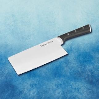 13137183 OL 【Tefal 特福】冰鑄不鏽鋼系列中式菜刀/剁刀18CM