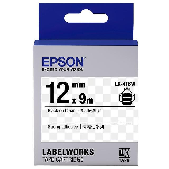 【EPSON】官方直營 搭3捲透明底標籤帶★LW-C630 智慧藍牙標籤機