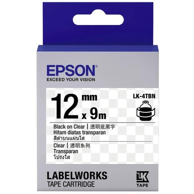 【EPSON】官方直營 搭3捲透明底標籤帶★LW-C630 智慧藍牙標籤機