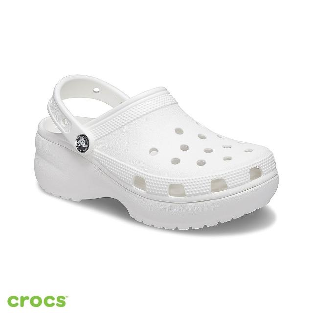 【Crocs】女鞋 經典厚底克駱格 洞洞鞋涼鞋(206750)