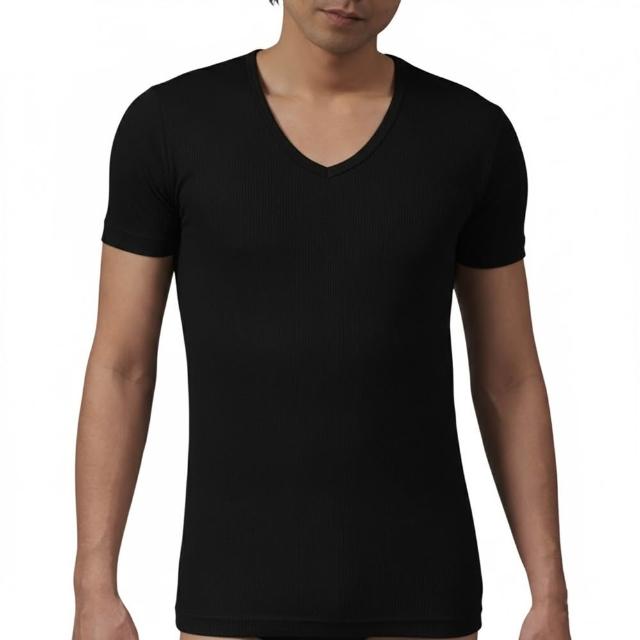 【宜而爽】3件組-男速乾-黑色 短袖/背心(M/L/XL)