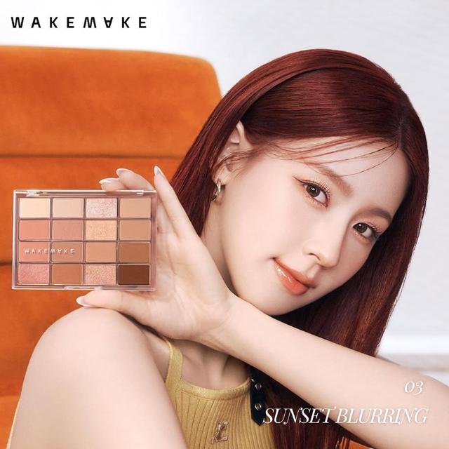 【WAKEMAKE】16色眼影盤 14g(韓國彩妝師眼影盤)