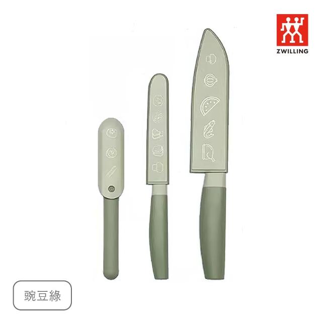 【ZWILLING 德國雙人】Enjoy不沾鍋萬用湯鍋20cm+NOW S多功能刀具3件組(德國雙人牌集團官方直營)