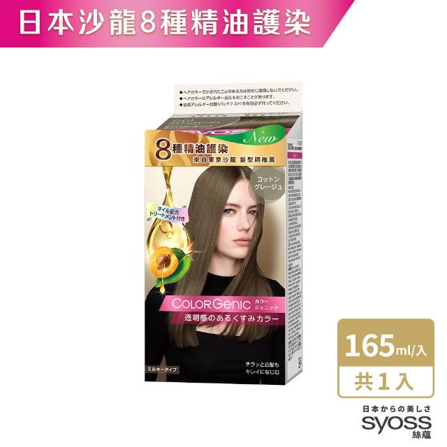 【Syoss 絲蘊】極致透感染髮系列(8色任選/經典黑茶/亞麻奶茶/奶茶棕/霧感灰)