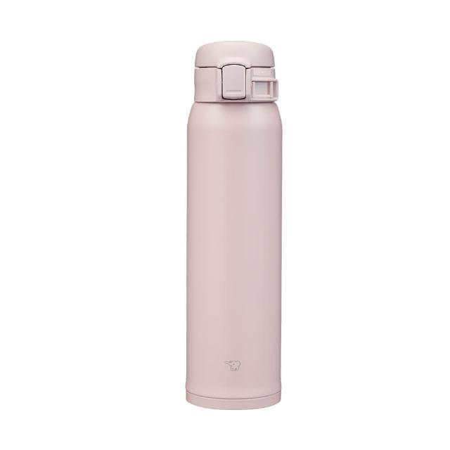 【ZOJIRUSHI 象印】買1送1 不鏽鋼彈開式600ml+600ml(SM-SK60EMD+SM-SK60EMD)