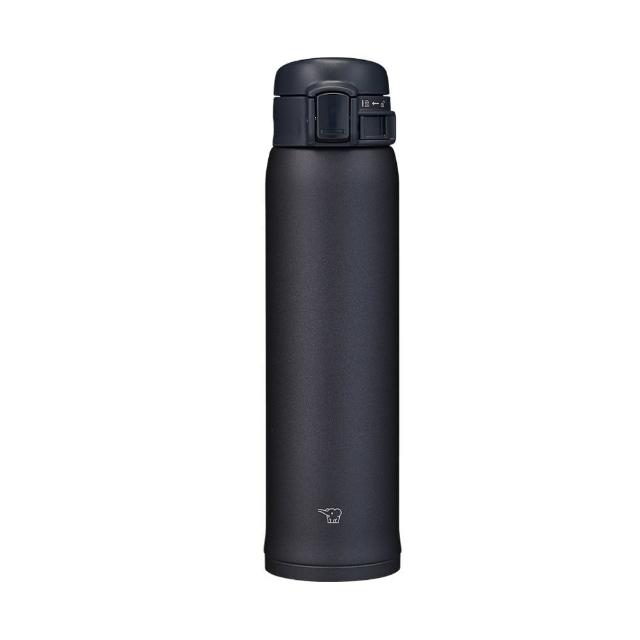 【ZOJIRUSHI 象印】買1送1 不鏽鋼彈開式600ml+600ml(SM-SK60EMD+SM-SK60EMD)