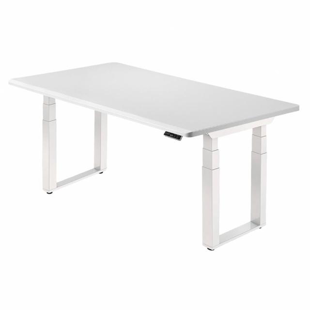 【FUNTE】Force 大型電動升降桌/纖維板 150x90cm 八色可選(辦公桌 電腦桌 工作桌 主管桌 餐桌)