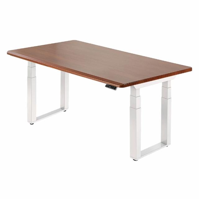 【FUNTE】Force 大型電動升降桌/纖維板 220x90cm 八色可選(辦公桌 電腦桌 工作桌 主管桌 餐桌)