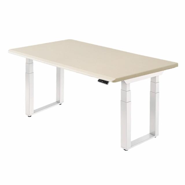 【FUNTE】Force 大型電動升降桌/纖維板 220x90cm 八色可選(辦公桌 電腦桌 工作桌 主管桌 餐桌)