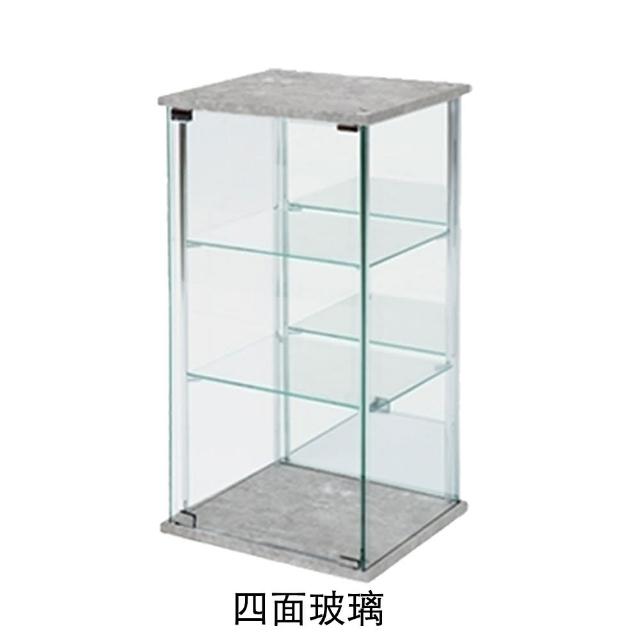 MIT玻璃鏡面展示櫃 四色可選(玻璃櫃 模型櫃 公仔櫃 收納櫃)