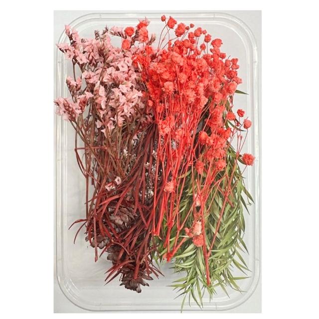【A-ONE 匯旺】乾燥永生花 不凋滿天星 捧花胸花桌花花材 乾燥花束材料 不凋花玫瑰 鄉村風 拍攝道具(A10)
