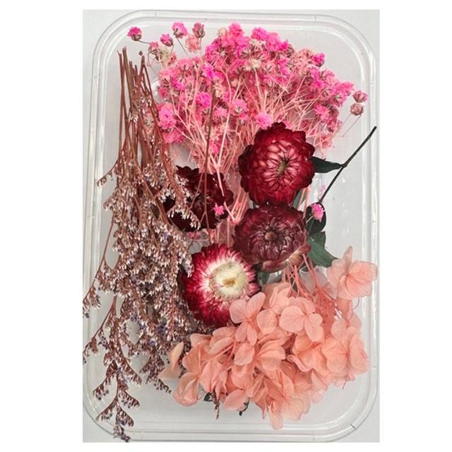 【A-ONE 匯旺】乾燥永生花 不凋滿天星 捧花胸花桌花花材 乾燥花束材料 不凋花玫瑰 鄉村風 拍攝道具(A10)