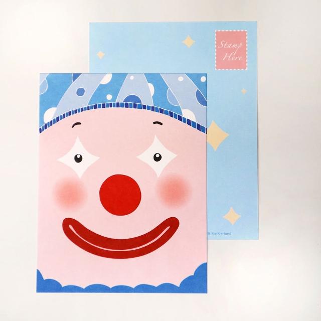 【CLEAN 克林】插畫明信片(Kerkerland 雙面明信片 明信片 文創 文青 畢業卡 生日卡片 祝賀卡 慶生卡片)