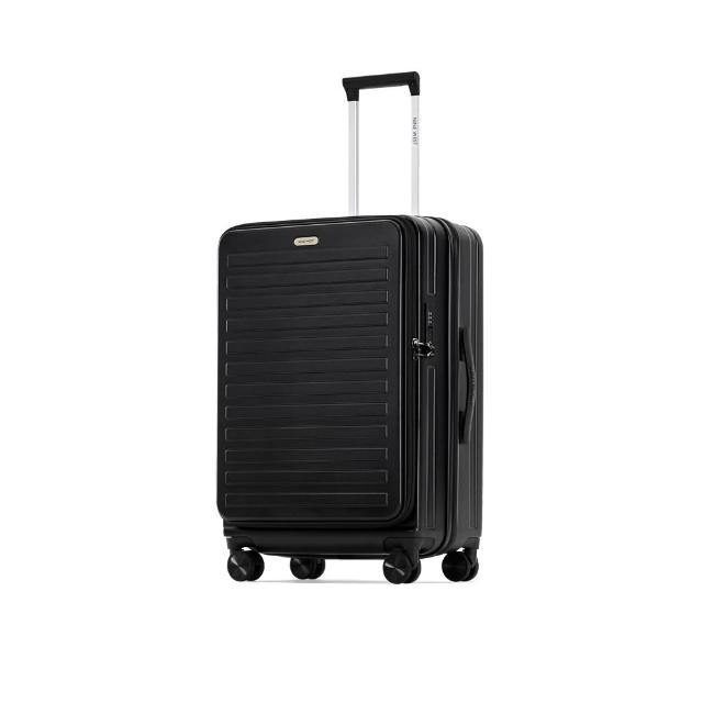 【NINE WEST】BYRON 經典直條 前開式 28 24 20吋行李箱 可加大 登機箱(均一價)