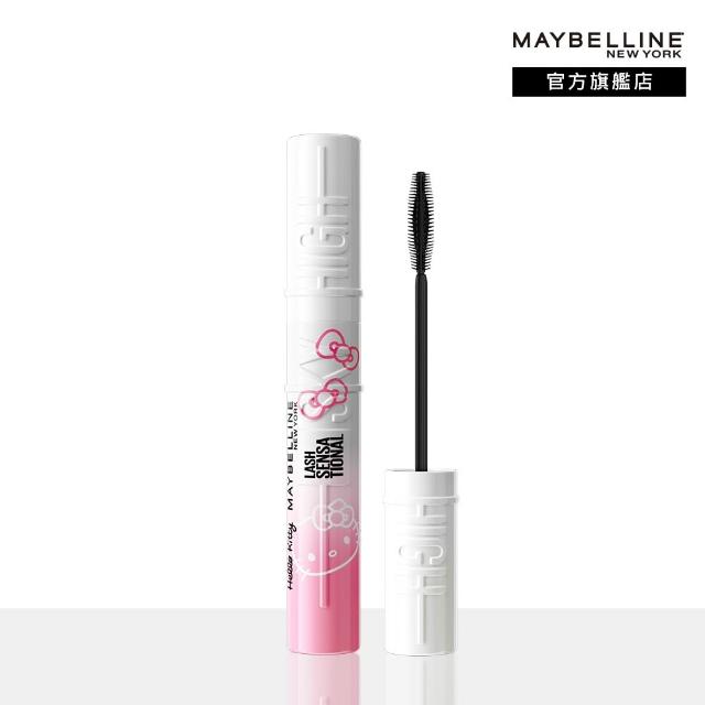 【MAYBELLINE 媚比琳】飛天翹防水睫毛膏3入組(#SKYHIGH#Hello Kitty)