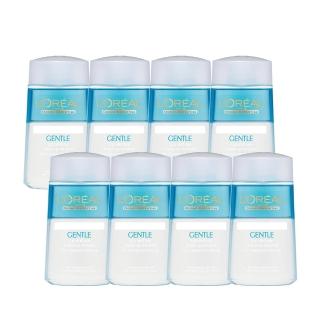 【L’OREAL Paris 巴黎萊雅】溫和眼唇卸妝液125ml_8入組